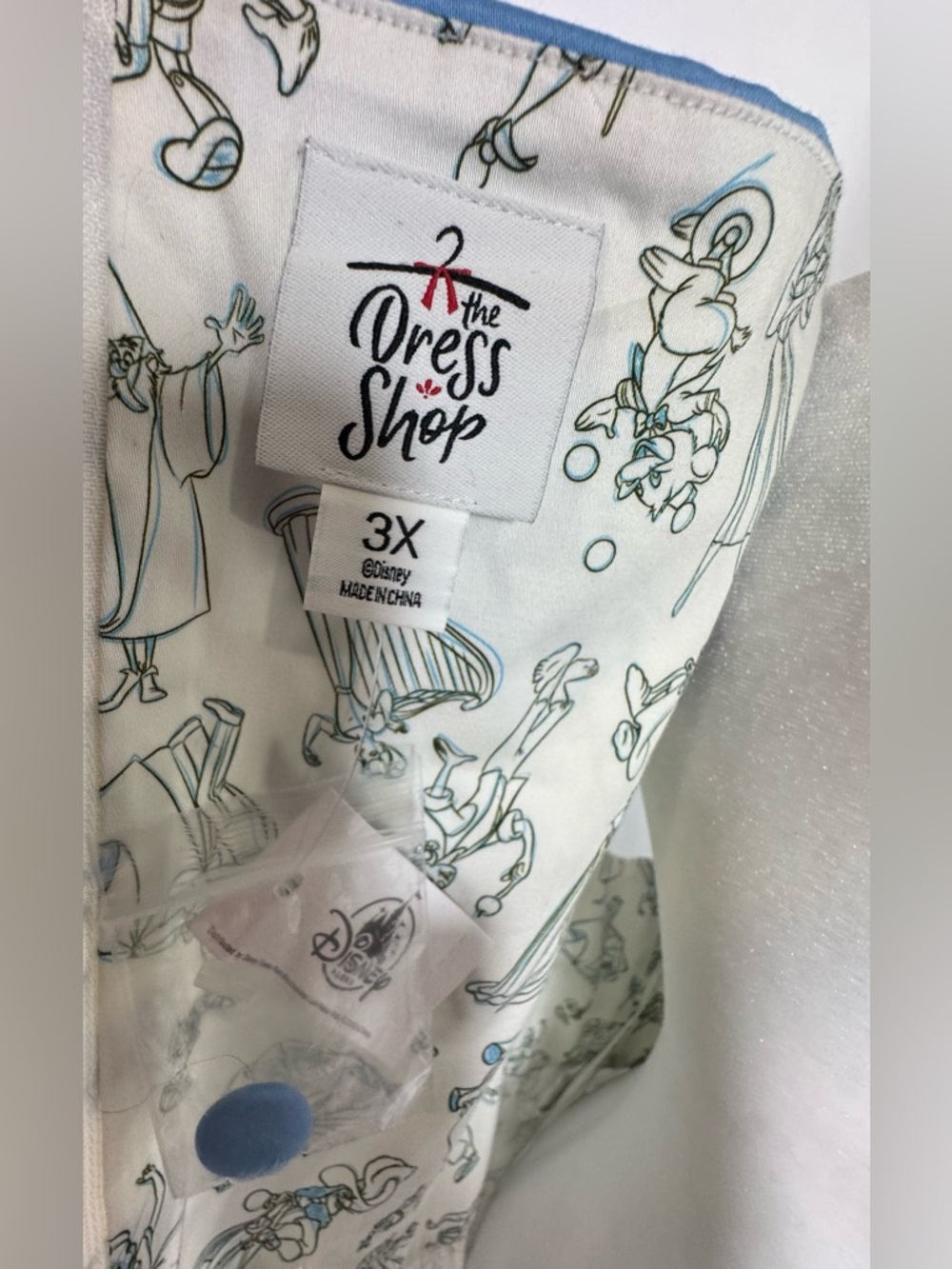 NWT Disney Parks sleeveless Disney character Ink and Paint dress 3X(No belt) - Picture 10 of 13